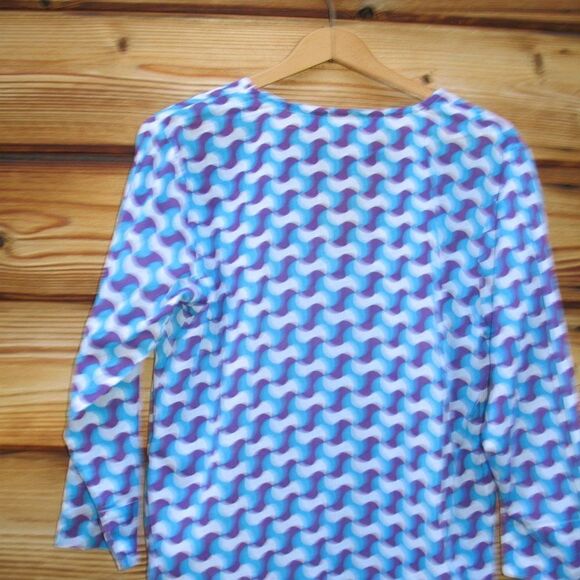 Gretchen Scott Designs Lightweight Cotton Print Tunic - Picture 5 of 7